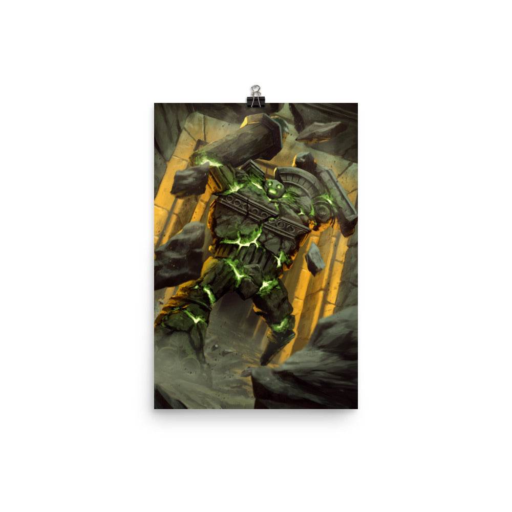 Column Golem Poster